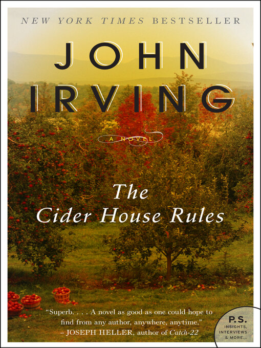Title details for The Cider House Rules by John Irving - Wait list